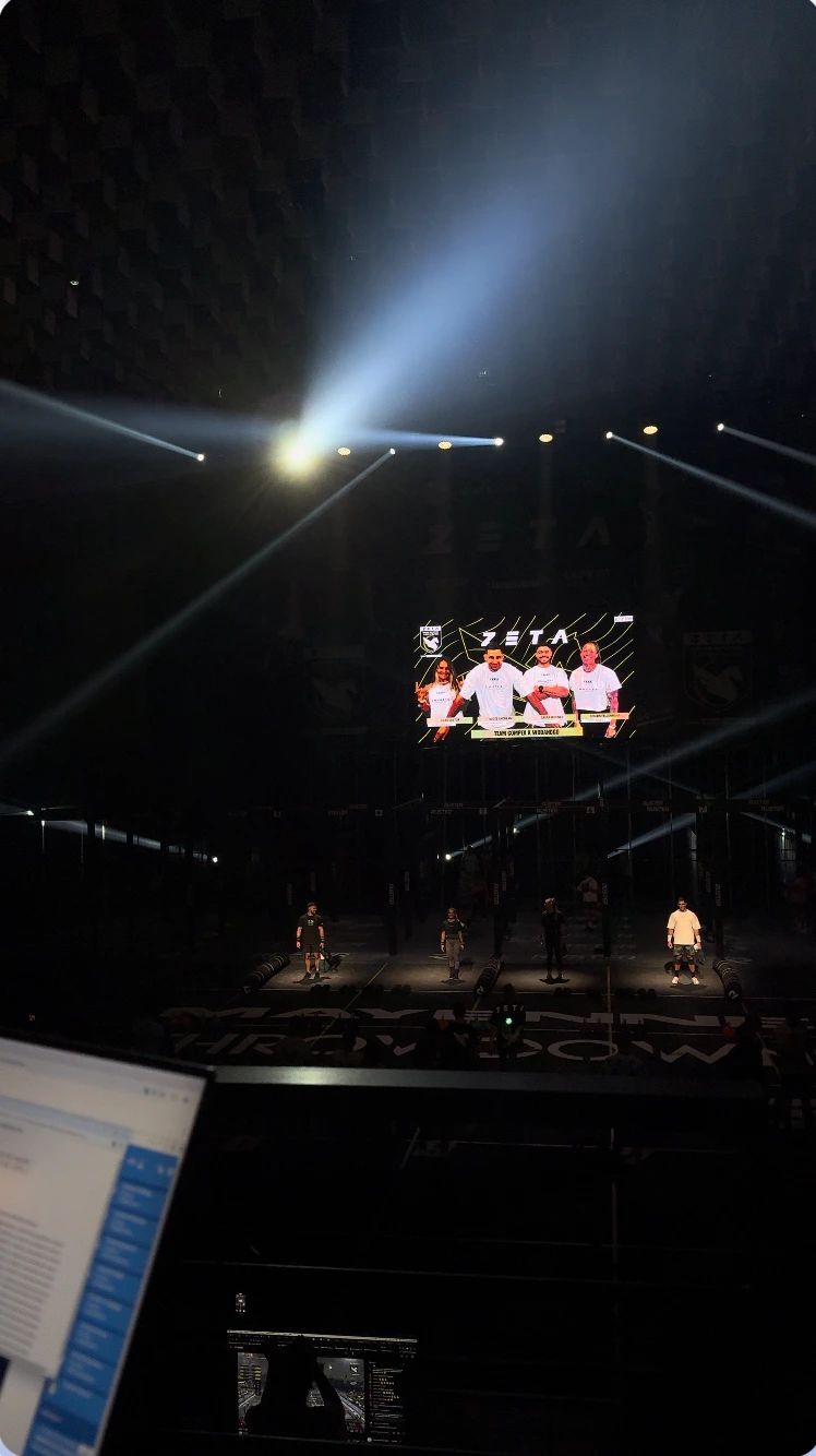 compétition de cross fit a l'espace mayenne