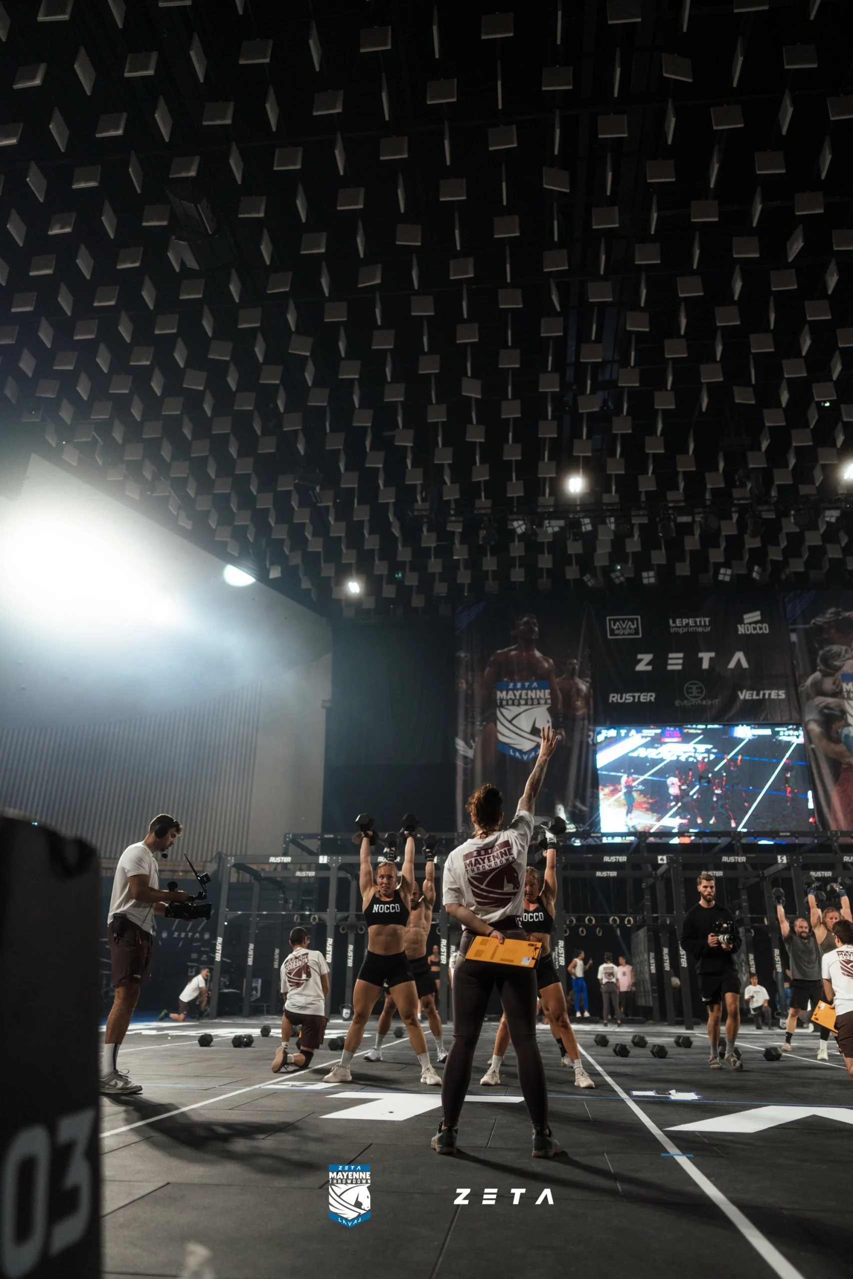 compétition de cross fit en mayenne à l'espace mayenne a Laval