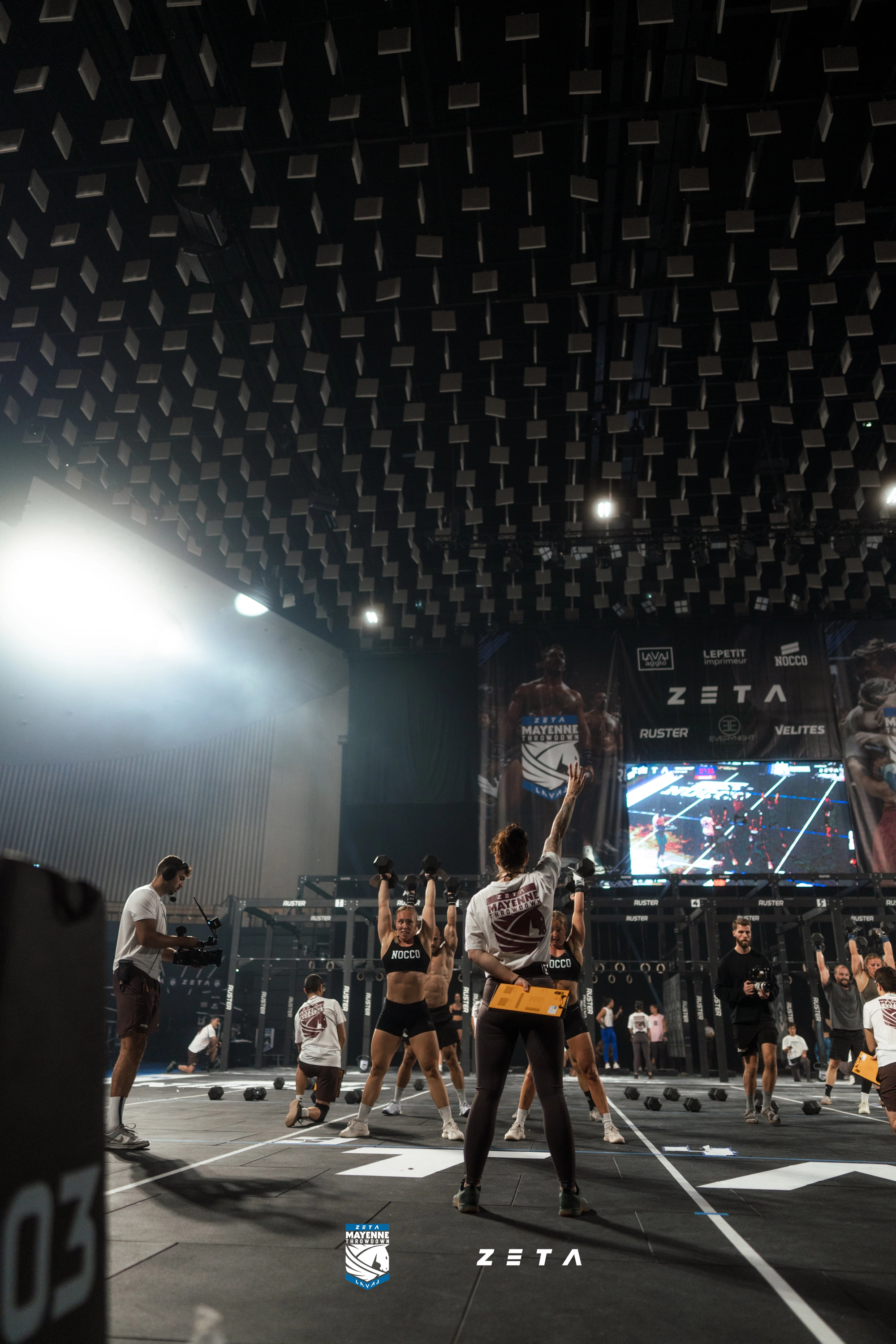 compétition de cross fit en mayenne à l'espace mayenne a Laval