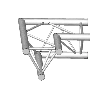 Location ASD - Angle 2D 90° Structure Triangle ASX22 - ALU professionnel