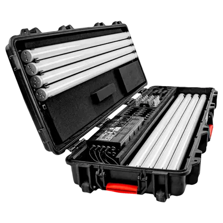 Location ASTERA - Pack de 8 Barres Led Étanches TITAN / Avec Accessoires professionnel