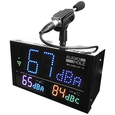 AUDIOPOLE - Afficheur + Enregistreur SPL-DISPLAY-REC - Mayenne - Laval - Grand Ouest