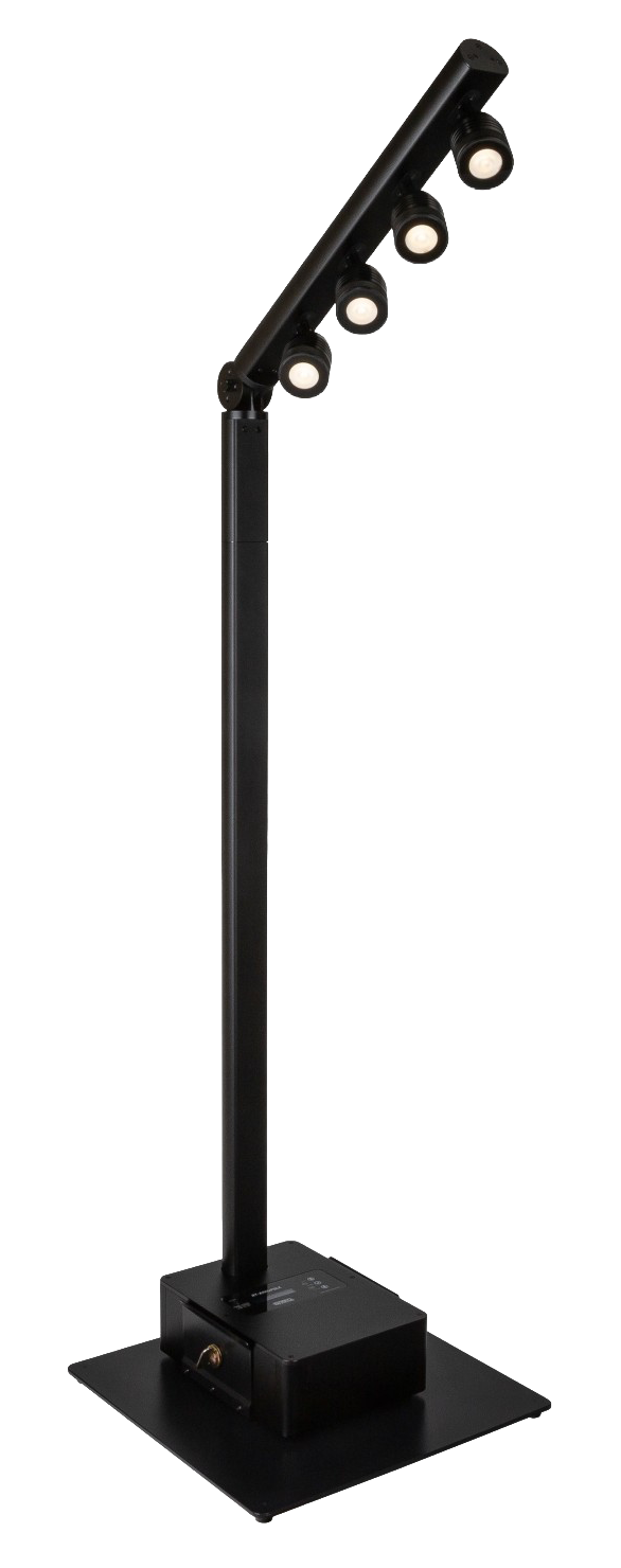 Location BRITEQ - Mât d'éclairage sur batterie BT-AKKUPOLE - 4x5W professionnel