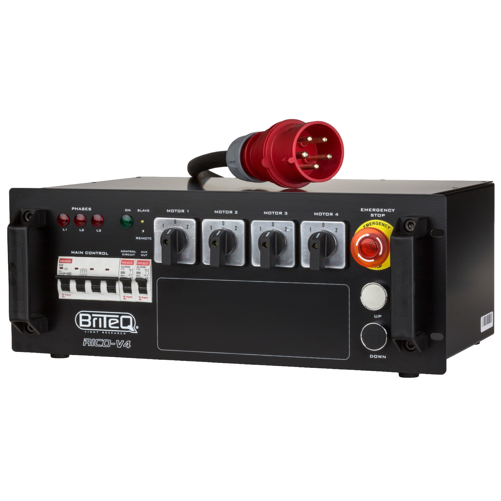 Location BRITEQ - Télécommande 4 Moteurs RICO-V4 + RICO-REMOTE professionnel