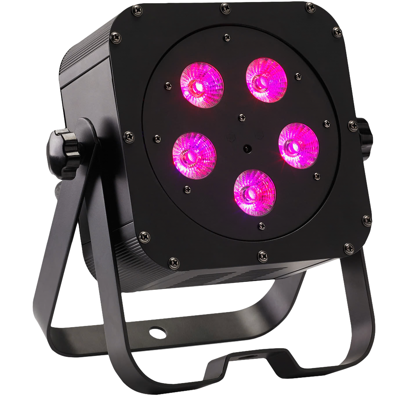 Location CONTEST - Projecteur Led IRLED FLAT 5X12SIXB / 5x12W RGBWA+UV professionnel