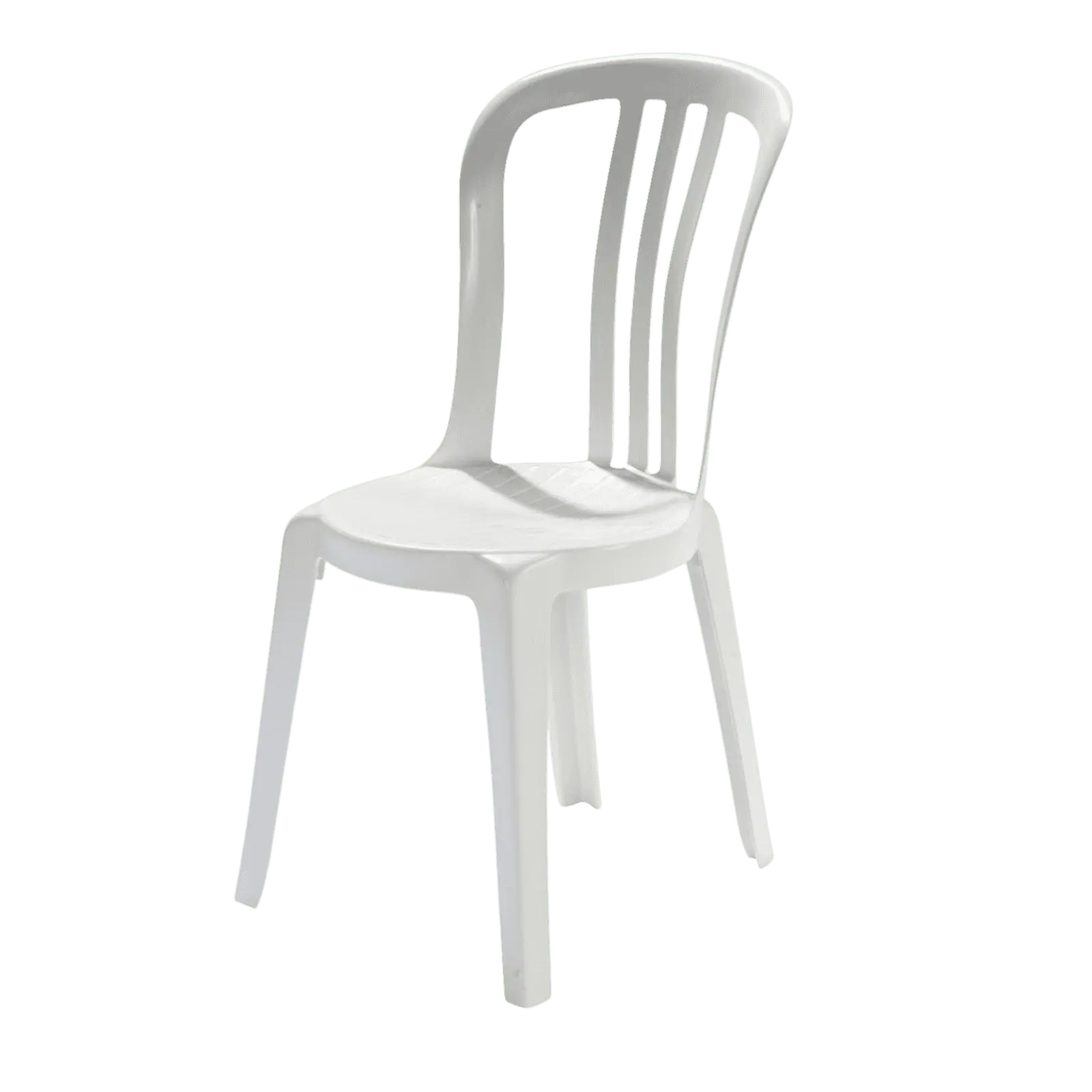 Location Chaise Résine Miami - BLANCHE professionnel