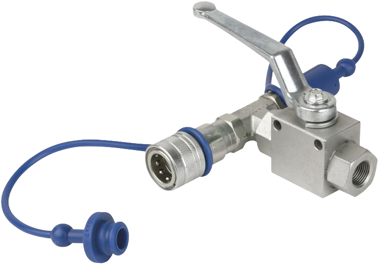 Location Connexion CO2 Bouteille/Tuyau avec purge professionnel