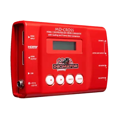 Location DECIMATOR - Convertisseur SDI/HDMI -> SDI/HDMI MD-CROSS V2 professionnel