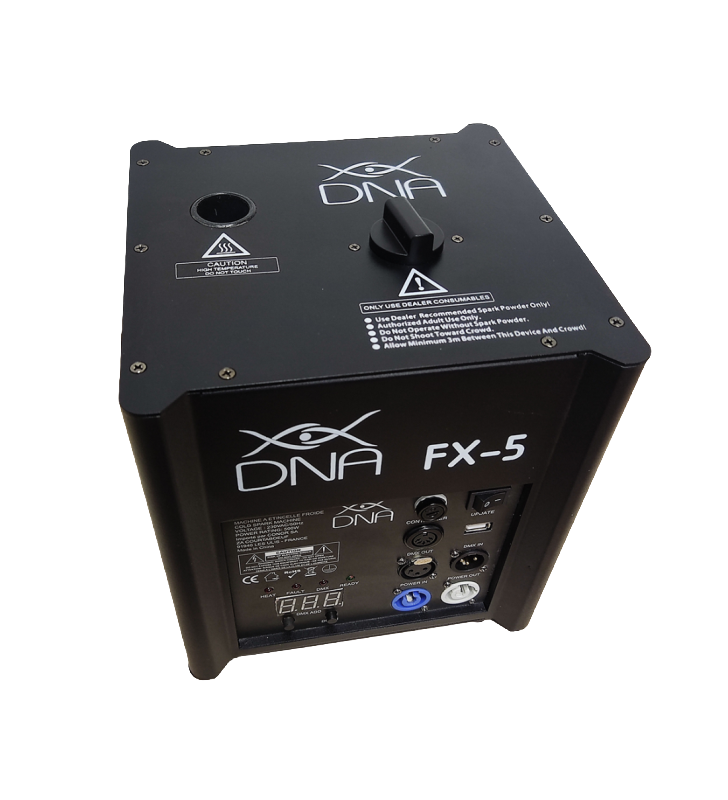 Location DNA - Machine à Etincelles Froides SPARKJET DMX / Sans Charge professionnel