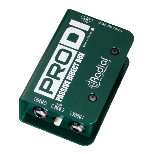 RADIAL - Boitier de direct stéréo PRO D2 - Mayenne - Laval - Grand Ouest