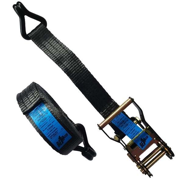 Location RIGLIFT - Sangle d'arrimage à cliquet 2 parties 35mm TMU 1T 5m - Noire professionnel