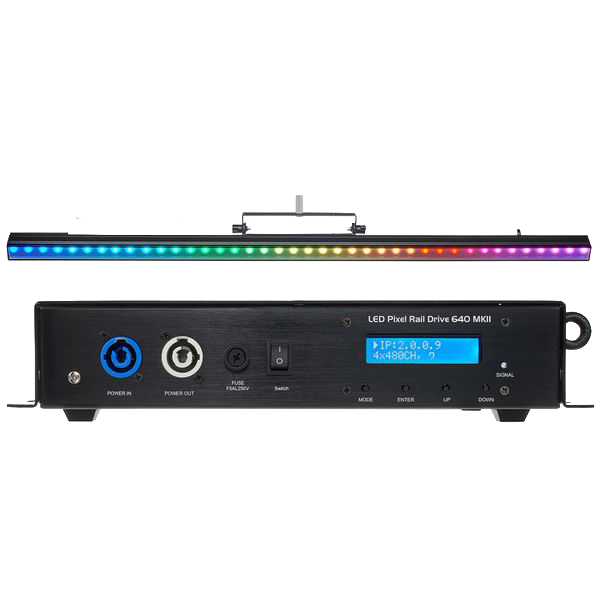 Location STAIRVILLE - Pack de Barres LED PIXEL RAIL - 16 Barres de 1m + Contrôleur professionnel