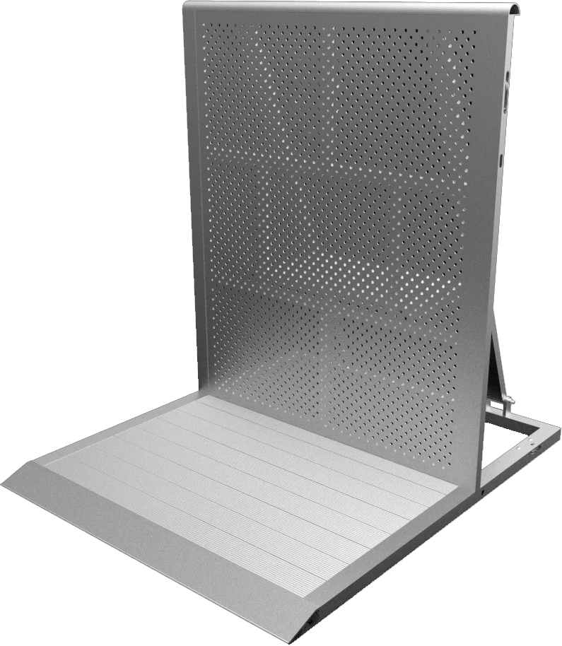 Location TEGOPRO - Crash Barrière L=1m - ALU professionnel