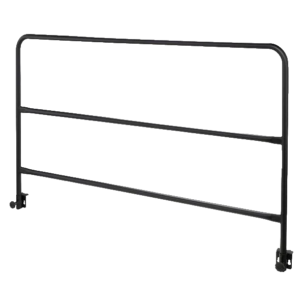 Location TOURSTAGE - Garde-Corps pour Praticable - Longueur 2m - NOIR professionnel