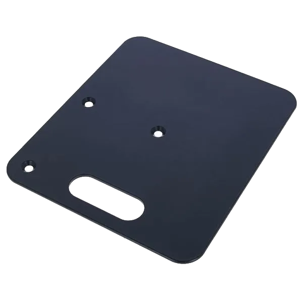 Location WENTEX - Embase légère WENTEX Pipes and Drapes - 350 x 300mm - 4kg - Noire professionnel