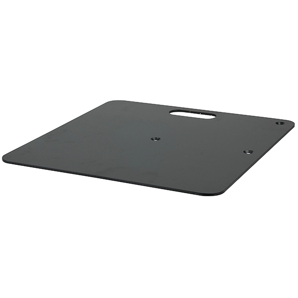 Location WENTEX - Embase lourde WENTEX Pipes and Drapes - 450 x 450mm - 8kg - Noire professionnel