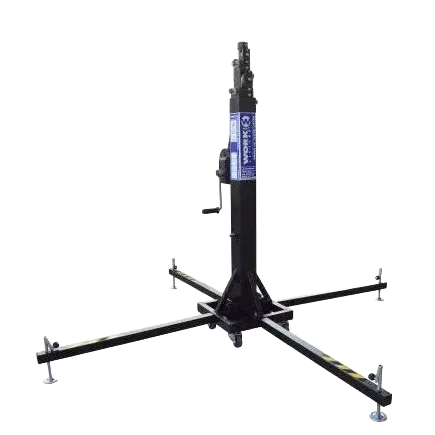 Location WORK - Pied à Treuil LW265R / C=220Kg H=6,5m professionnel