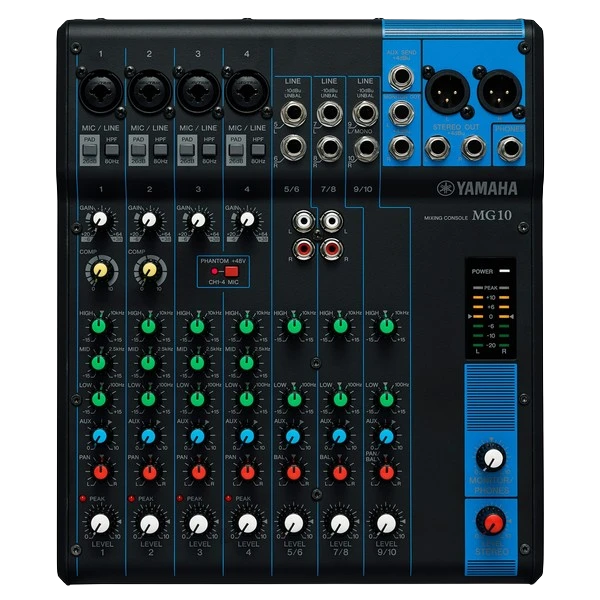 YAMAHA - Console de Mixage MG10 - Mayenne - Laval - Grand Ouest