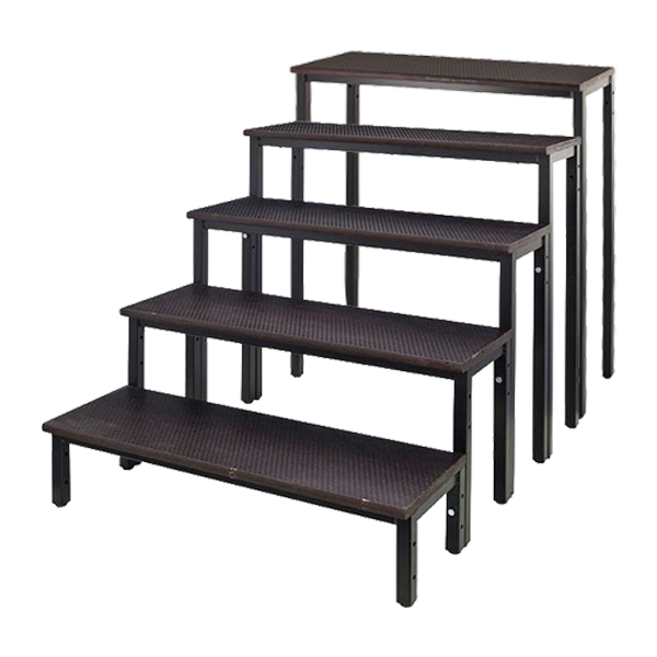 Escalier pour Praticable - Hauteur : 100cm