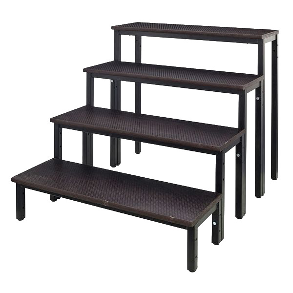 Escalier pour Praticable - Hauteur : 80cm