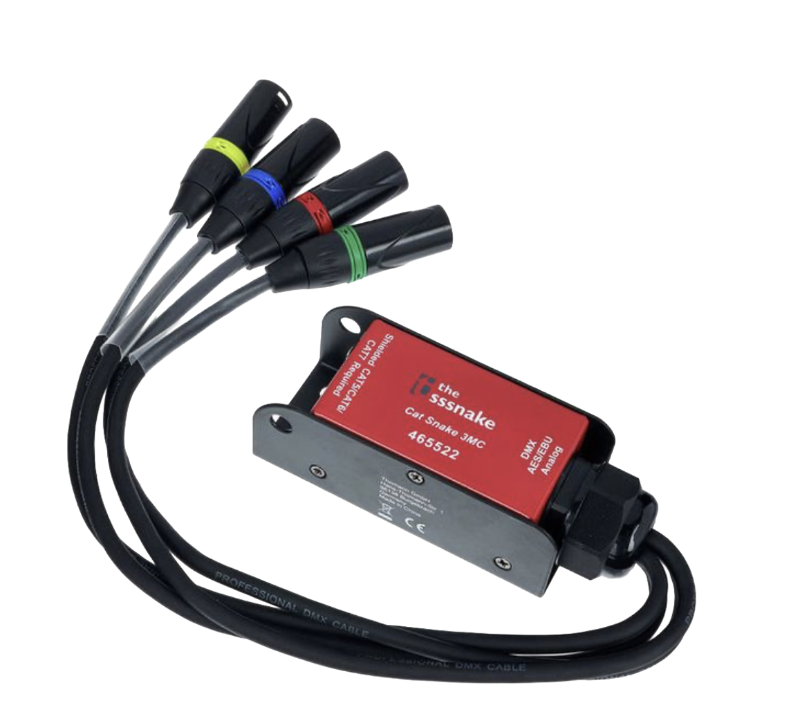 Location Adaptateur 4xDMX 3pts -> 1xRJ45 professionnel