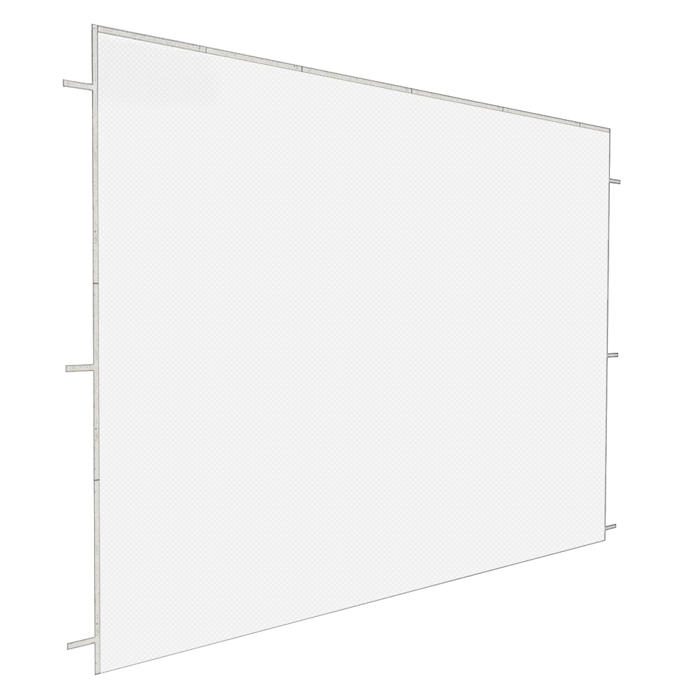 Location BACHE – Bâche de côté Protente Blanche 2m professionnel