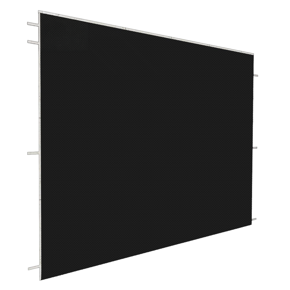 Location BACHE – Bâche de côté Protente Noire 4m professionnel