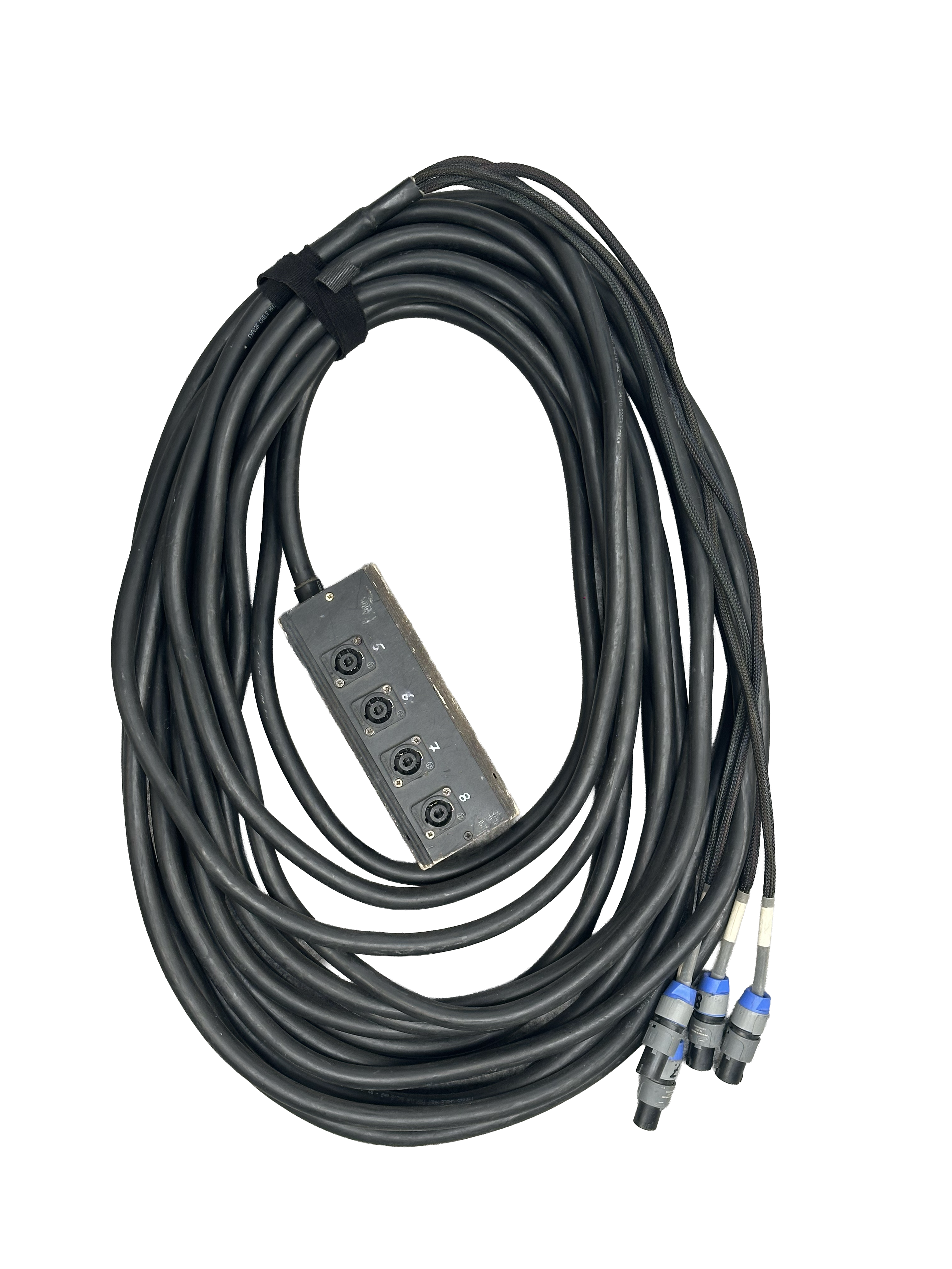 Multipaires Speakon 4pts avec boitier de Scène