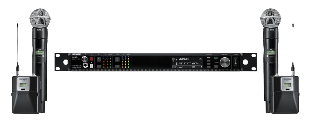 {KIT} SHURE - HF AXIENT - 1xAD4D + 2xAD2 - Mayenne - Laval - Grand Ouest