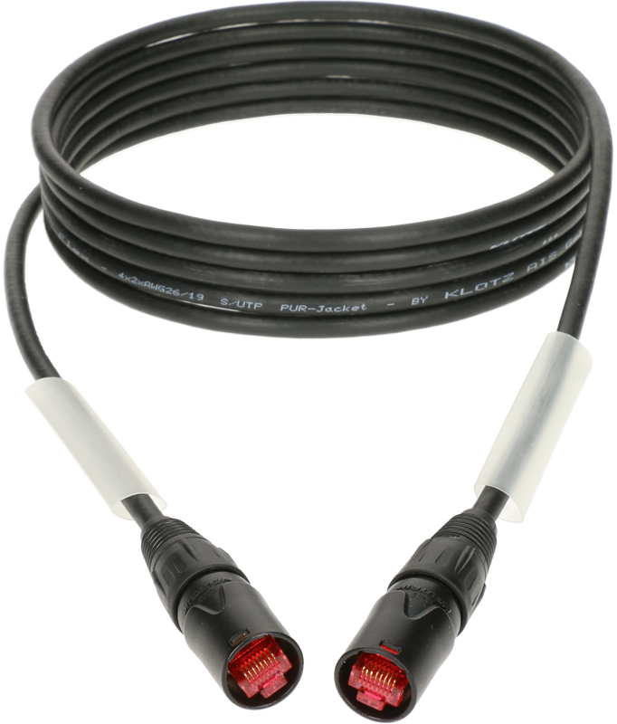 Câble RJ45 Ethercon Cat6a S/FTP