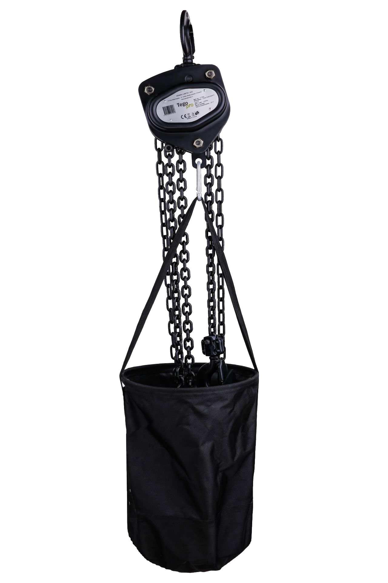 Location TEGOPRO – Palan manuel C=1Tonne – 6m de Chaine professionnel