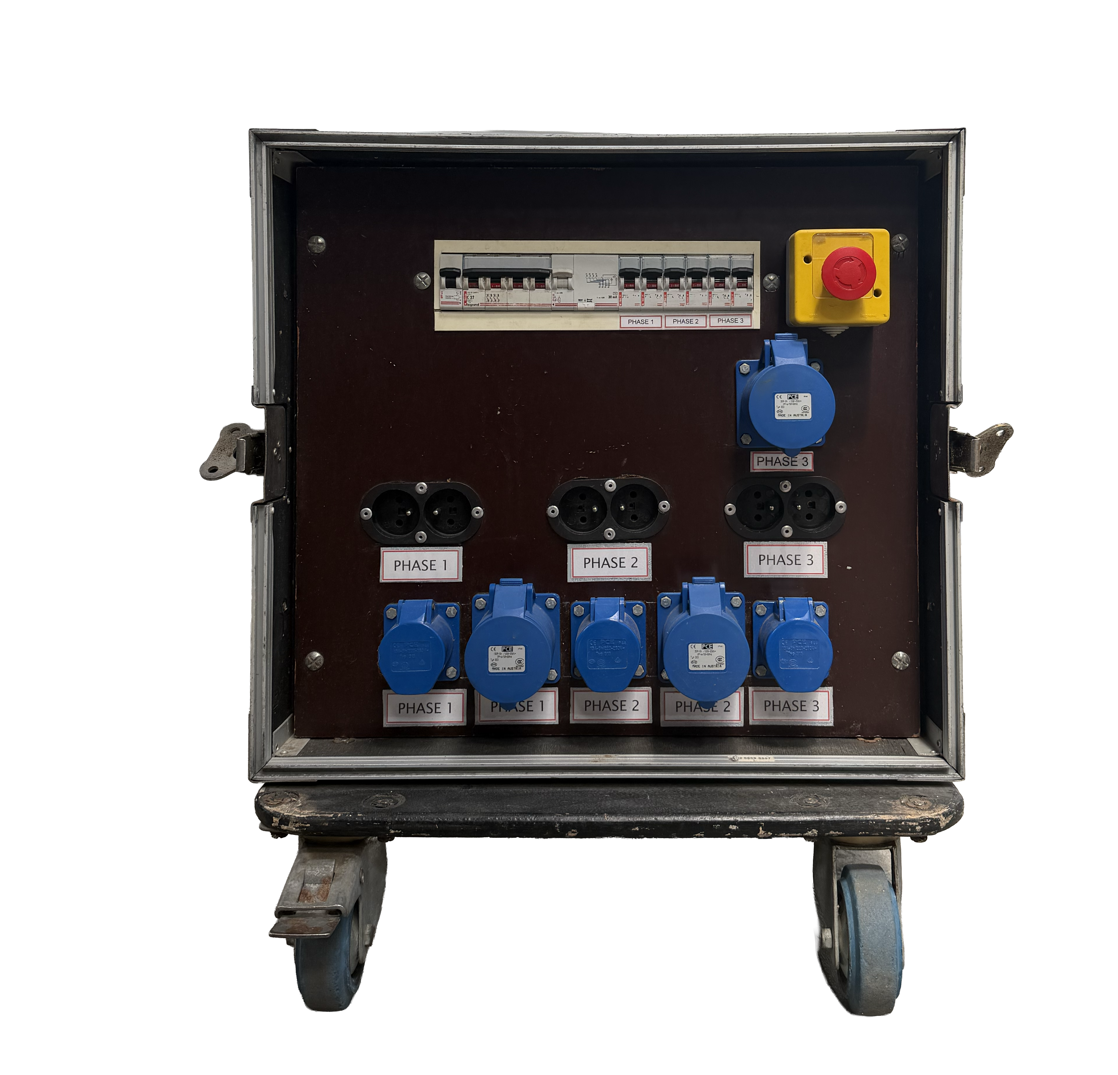 Location Armoire de Distribution 32AT -> 3x32AM + 6xPC16 + 3x16A P17 + Recopie 1x32AT professionnel