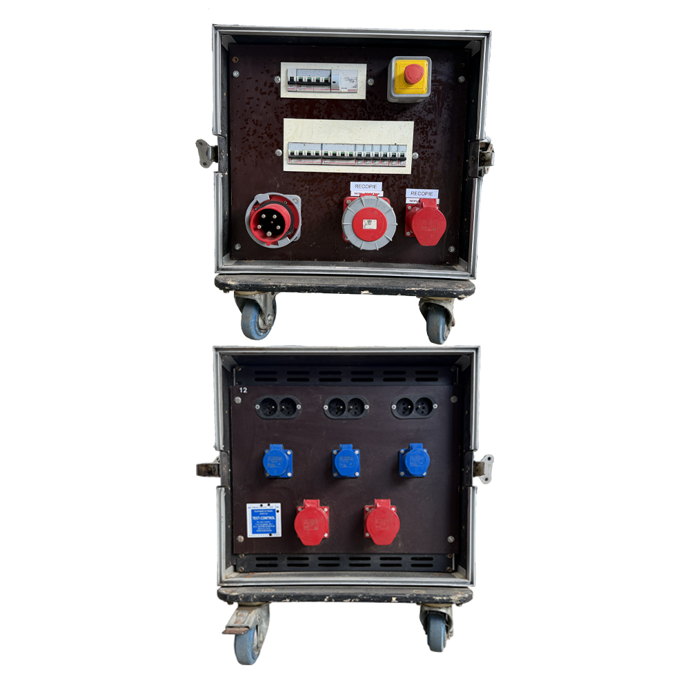 Location Armoire de Distribution 63AT -> 2x32AT + 3x16A P17 +6xPC16 + Recopie 1x63AT + 1x32AT professionnel