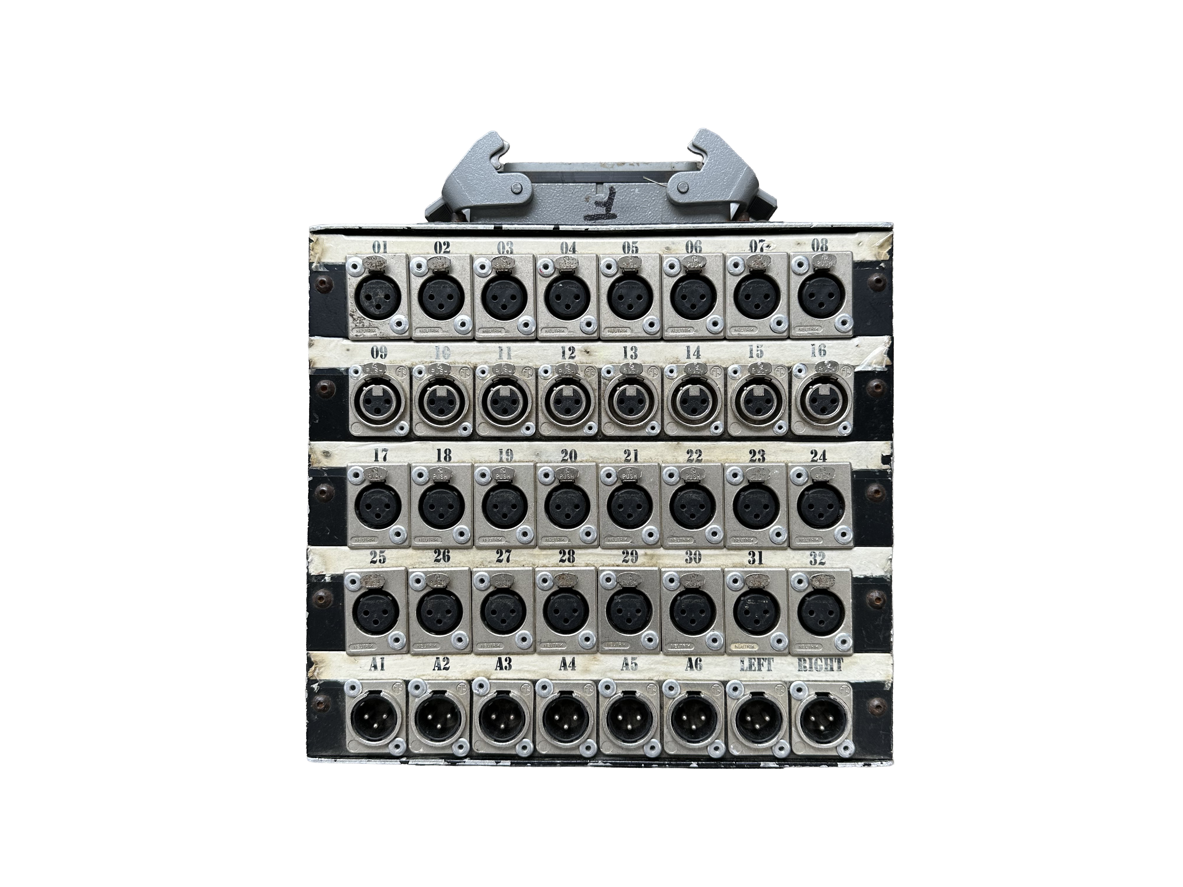 HARTING - Boitier de sous-patch Male vers 32/8 XLR - Mayenne - Laval - Grand Ouest