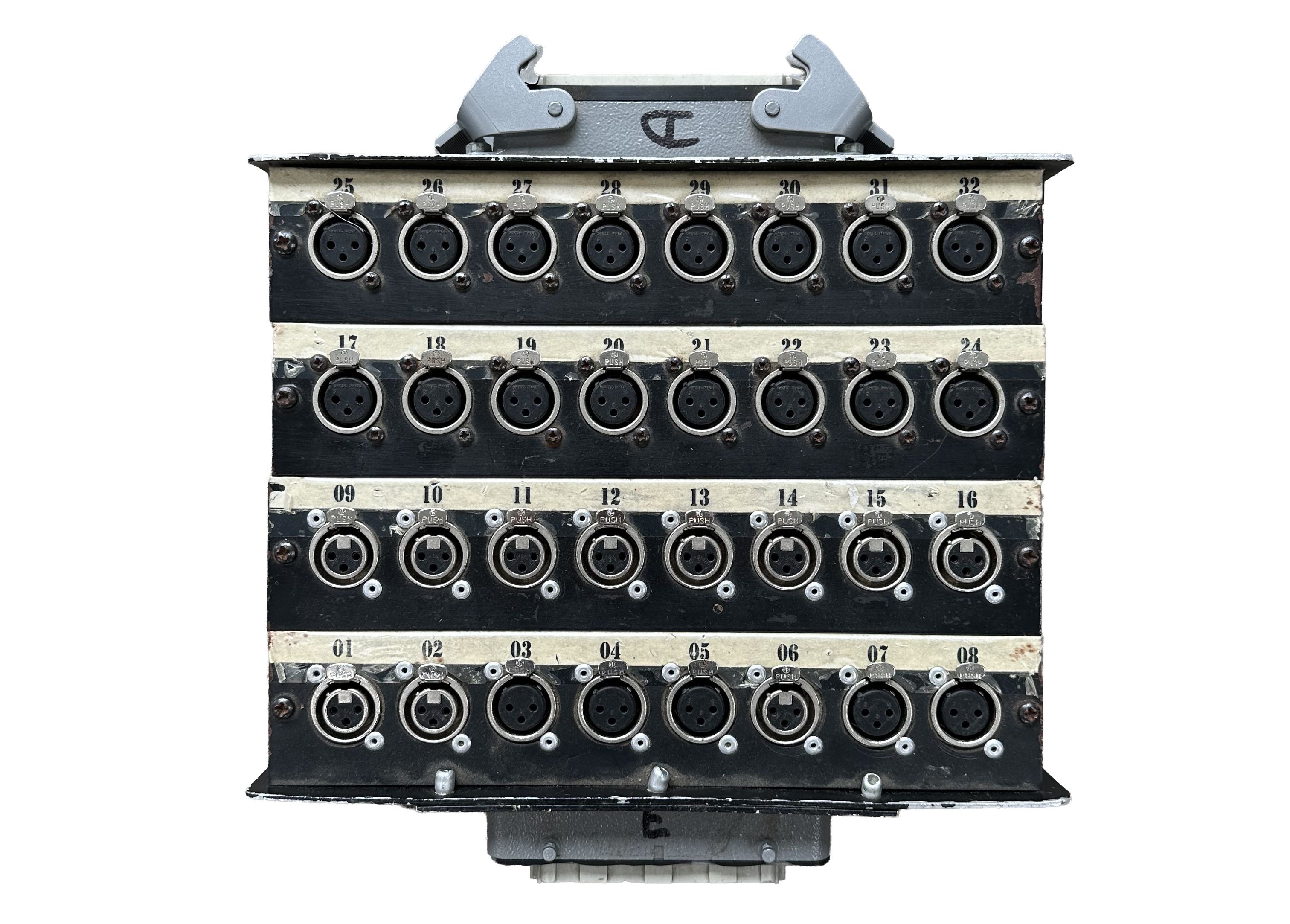 HARTING - Boitier de sous-patch Male/Femelle vers 32in XLR - Mayenne - Laval - Grand Ouest