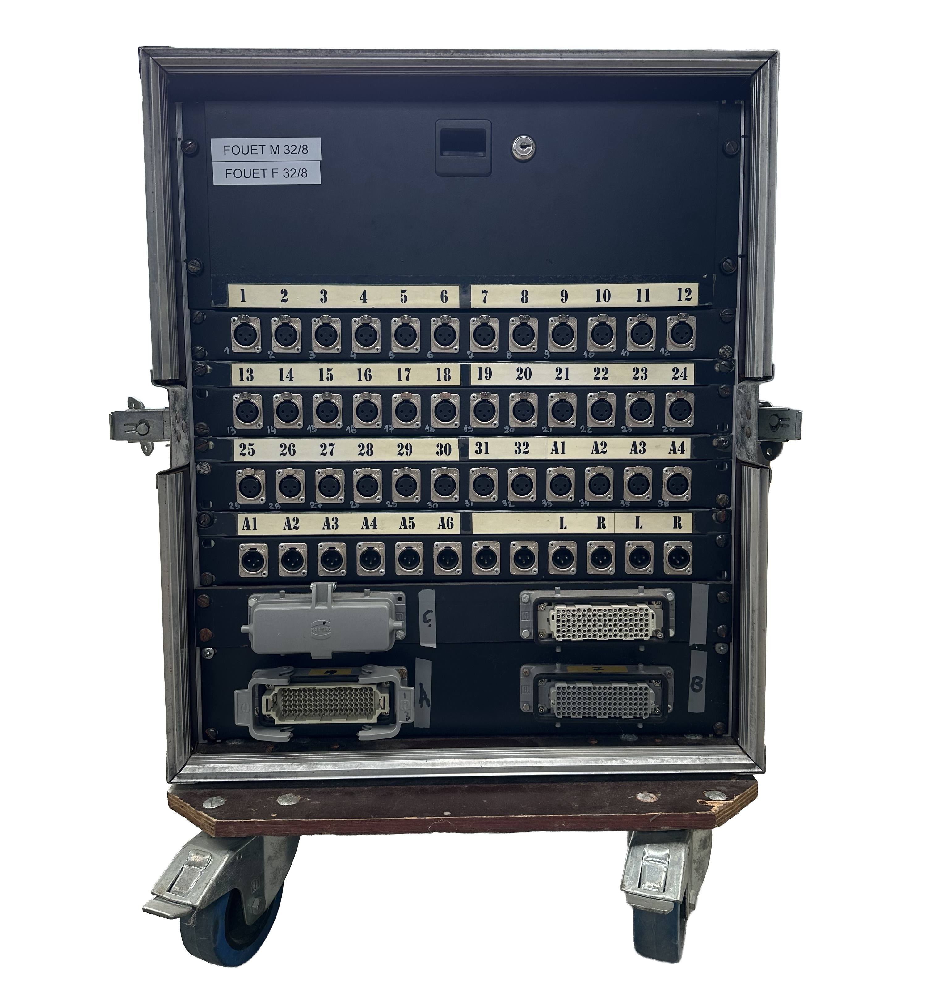 HARTING - Splitter Audio - 1xMale/3xFemelles - 32/8 Xlr - Mayenne - Laval - Grand Ouest