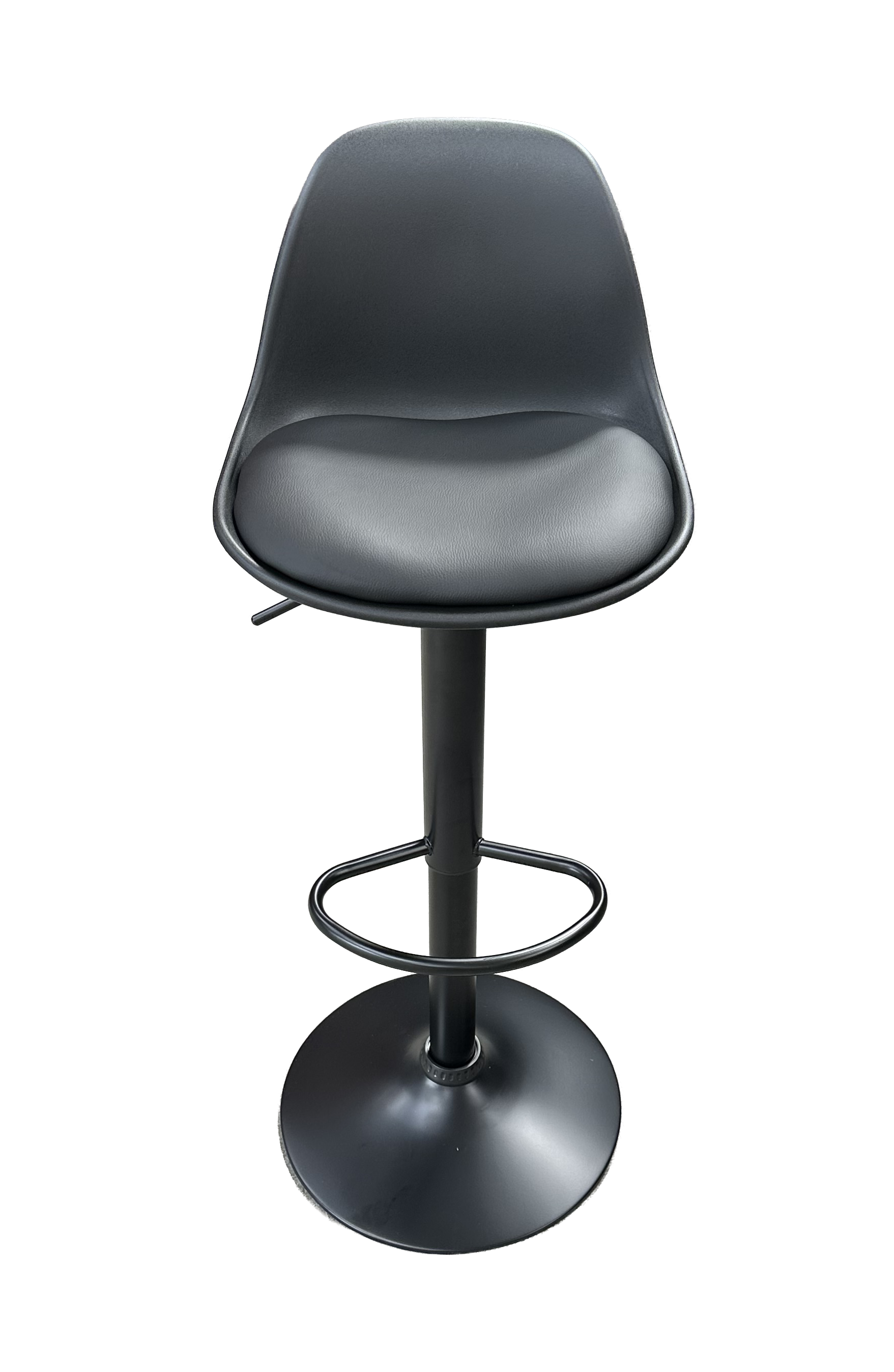 Location Tabouret haut avec dossier - NOIR professionnel